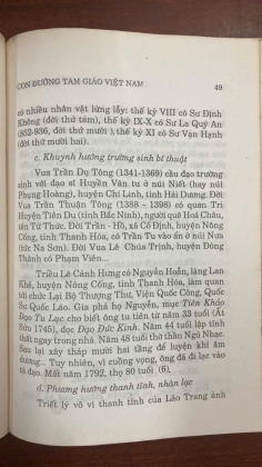 CON ĐƯỜNG TAM GIÁO VIỆT NAM - LÊ ANH DŨNG