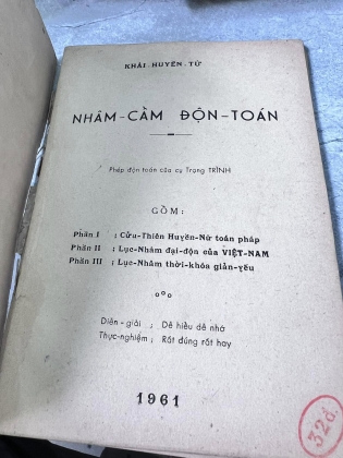 NHÂM CẦM ĐỘN TOÁN - PHÉP ĐỘN TOÁN CỦA CỤ TRẠNG TRÌNH