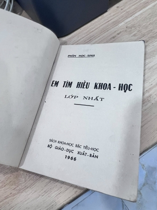 EM TÌM HIỂU KHOA HỌC (LỚP NHẤT, BỐN, NĂM)