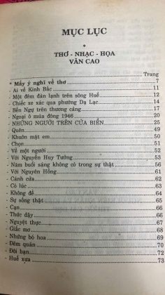 VĂN CAO CUỘC ĐỜI VÀ TÁC PHẨM