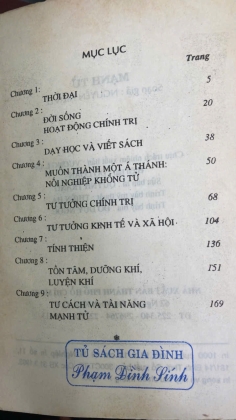 MẠNH TỬ - NGUYỄN HIẾN LÊ