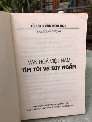 VĂN HÓA VIỆT NAM TÌM TÒI VÀ SUY NGẪM - TRẦN QUỐC VƯỢNG 