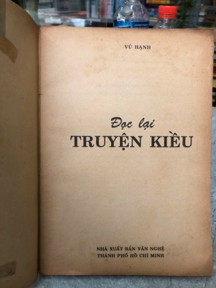 ĐỌC LẠI TRUYỆN KIỀU - VŨ HẠNH 