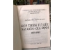 GÓP THÊM TƯ LIỆU SÀI GÒN - GIA ĐỊNH TỪ 1858 - 1945 