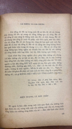 TRIẾT HỌC MÁC - LÊNIN TRÍCH TÁC PHẨM KINH ĐIỂN (CHƯƠNG TRÌNH TRUNG CẤP)