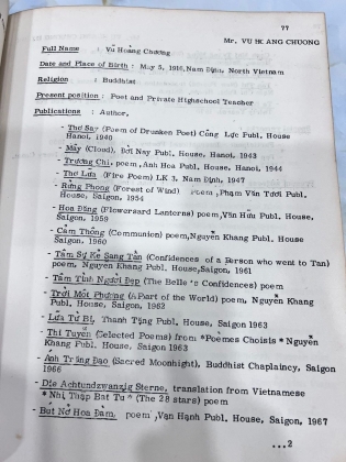 NHÂN VẬT VIỆT NAM 1972 - WHO'S WHO IN VIETNAM 1972