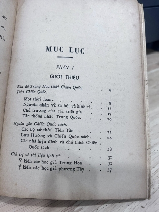 CHIẾN QUỐC SÁCH - GIẢN CHI VÀ NGUYỄN HIẾN LÊ