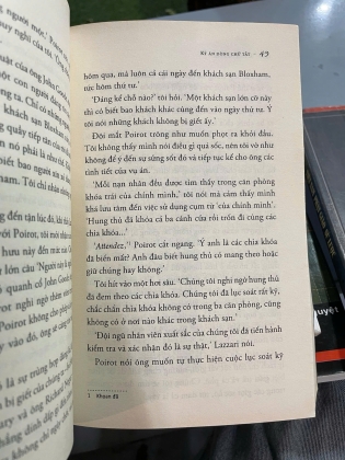 KỲ ÁN DÒNG CHỮ TẮT - AGATHA CHRISTIE 