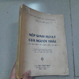 NẾP SINH HOẠT CỦA NGƯỜI THÁI 