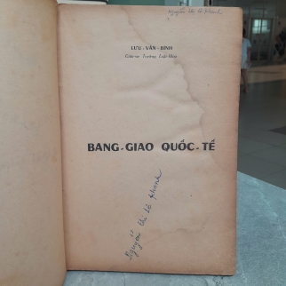 BANG GIAO QUỐC TẾ - LƯU VĂN BÌNH 