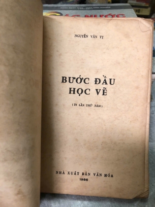 BƯỚC ĐẦU HỌC VẼ - NGUYỄN VĂN TỴ