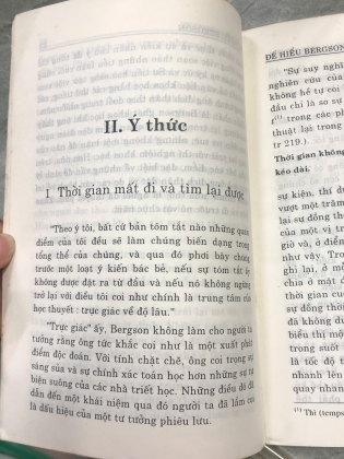 ĐỂ HIỂU BERGSON - FRANCOIS MEYER