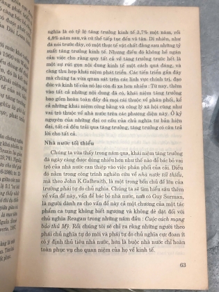 PHẢN PHÁT TRIỂN CÁI GIÁ CỦA CHỦ NGHĨA TỰ DO - RICHARD BERGERON