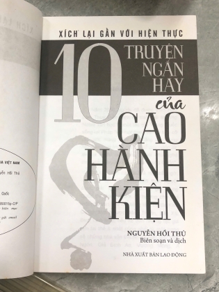 10 TRUYỆN NGẮN HAY CỦA CAO HÀNH KIỆN