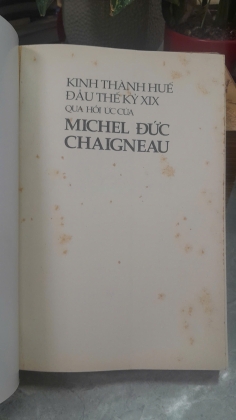 KINH THÀNH HUẾ ĐẦU THẾ KỶ XIX QUA HỒI ỨC CỦA MICHEL ĐỨC CHAIGNEAU