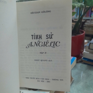 TÌNH SỬ ANGIÊLIC - SÉCGIAN GÔLÔNG