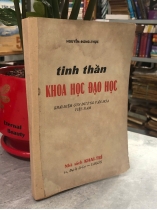TINH THẦN KHOA HỌC ĐẠO HỌC KHÁI NIỆM CON ĐƯỜNG VĂN HOÁ VIỆT NAM - NGUYỄN ĐĂNG THỤC