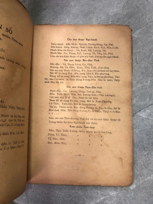 SỐ TỬ VI LẬP THÀNH - NGUYỄN PHÚC AM