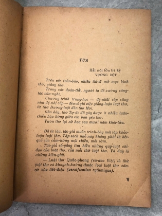 KHẢO LUẬN LUẬT THƠ - LAM GIANG