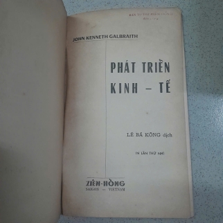 PHÁT TRIỂN KINH TẾ - JOHN KENNETH GALBRAITH