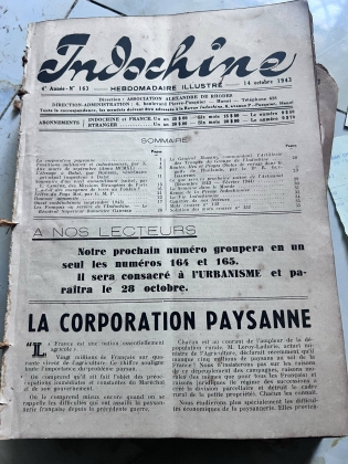 Tuần san Indochine Hebdomadaire Illustré (TẠP CHÍ INDOCHINE)