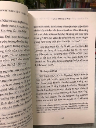 KỸ NĂNG QUẢN LÝ DOANH NGHIỆP HIỆU QUẢ - LIZ WISEMAN