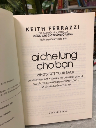 AI CHE LƯNG CHO BẠN - KEITH FERRAZZI