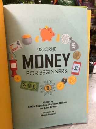 USBORNE MONEY FOR BEGINERS - EDDIE REYNOLDS