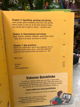 USBORNE MONEY FOR BEGINERS - EDDIE REYNOLDS