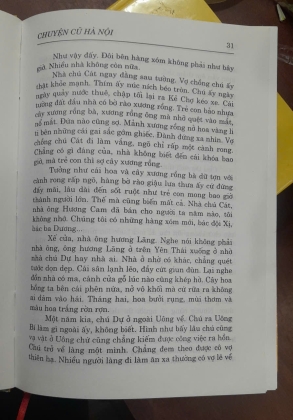 CHUYỆN CŨ HÀ NỘI - TÔ HOÀI