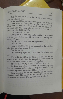 CHUYỆN CŨ HÀ NỘI - TÔ HOÀI