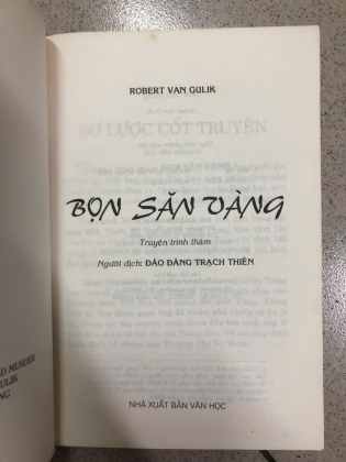 BỌN SĂN VÀNG - ROBERT VANGULIK
