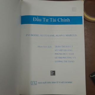 ĐẦU TƯ TÀI CHÍNH - BODIE, KANE, MARCUS