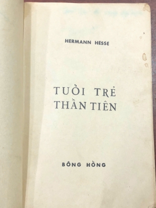 TUỔI TRẺ THẦN TIÊN - HERMAN HESSE