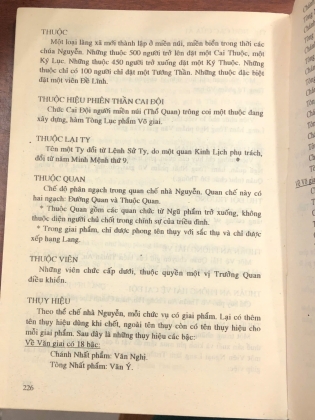 TÌM HIỂU QUAN CHỨC NHÀ NGUYỄN - TRẦN THANH TÂM
