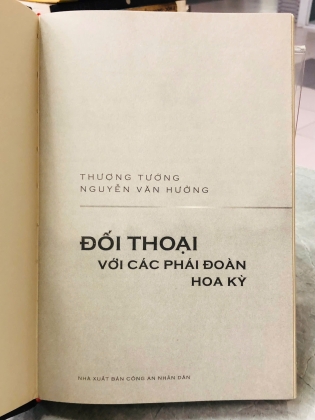 ĐỐI THOẠI VỚI CÁC PHÁI ĐOÀN HOA KỲ - NGUYỄN VĂN HƯỞNG