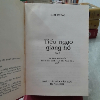 TIẾU NGẠO GIANG HỒ - KIM DUNG (2 CUỐN)