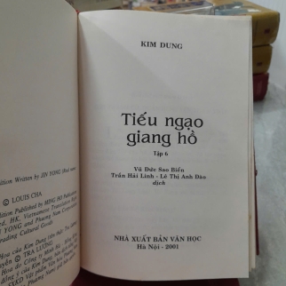 TIẾU NGẠO GIANG HỒ - KIM DUNG (2 CUỐN)
