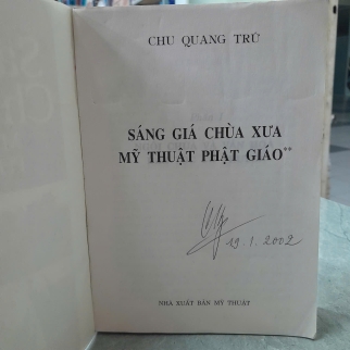 SÁNG GIÁ CHÙA XƯA MỸ THUẬT PHẬT GIÁO - CHU QUANG TRỨ