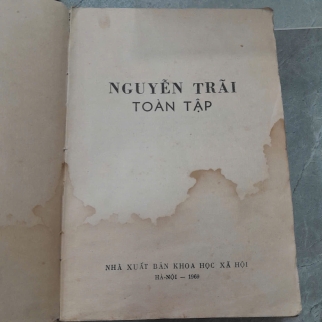 NGUYỄN TRÃI TOÀN TẬP 