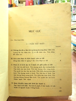 SỔ TAY CHÂM CỨU - THƯỢNG TRÚC