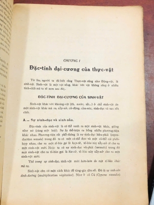 SINH HỌC THỰC VẬT 