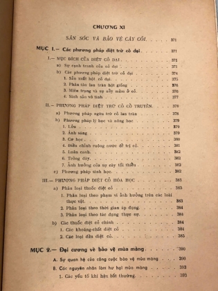 NÔNG HỌC ĐẠI CƯƠNG - TÔN THẤT TRÌNH