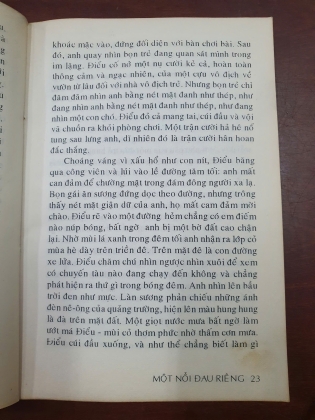 MỘT NỖI ĐAU RIÊNG
