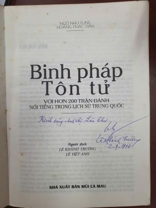 BINH PHÁP TÔN TỬ - NGÔ NHƯ TUNG, HOÀNG PHÁC DÂN
