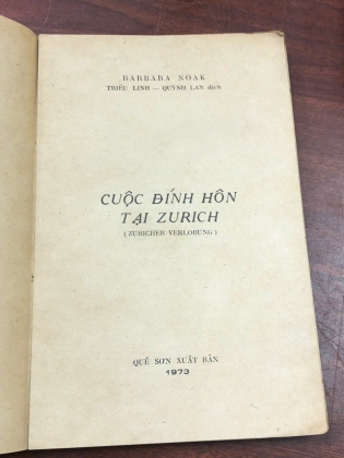 CUỘC ĐÍNH HÔN TẠI ZURICH - BARBARA NOAK
