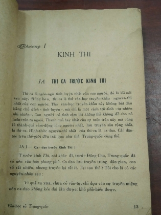 VĂN HỌC SỬ TRUNG QUỐC (QUYỂN I) - DỊCH QUÂN TẢ (Dịch giả: Huỳnh Minh Đức)