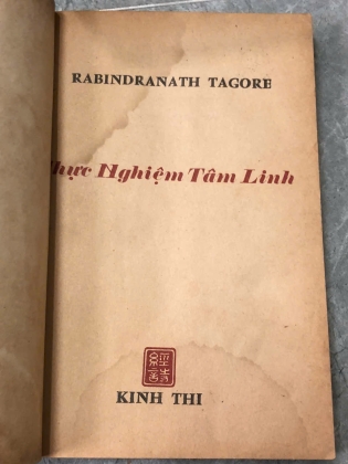 THỰC NGHIỆM TÂM LINH - RABINDRANATLI TAGORE
