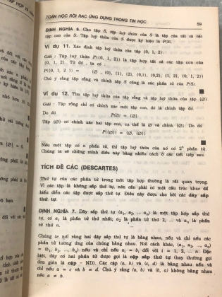 TOÁN RỜI RẠC ỨNG DỤNG TRONG TIN HỌC - KENNETH H.ROSEN