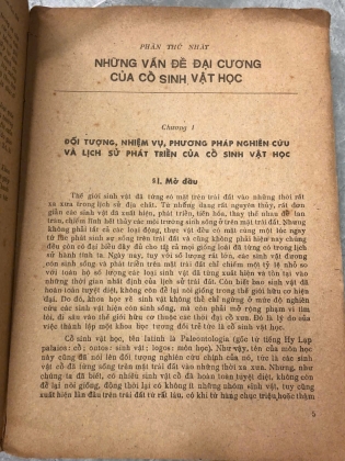 CỔ SINH VẬT HỌC - TRƯƠNG CAM BẢO